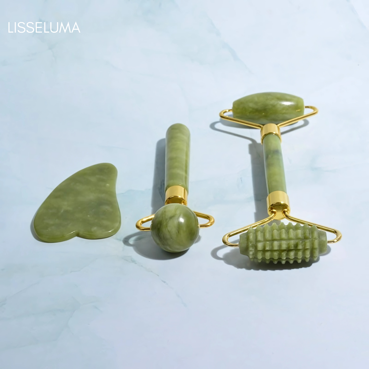 LISSELUMA Sweetheart Jade Massager Trio Set