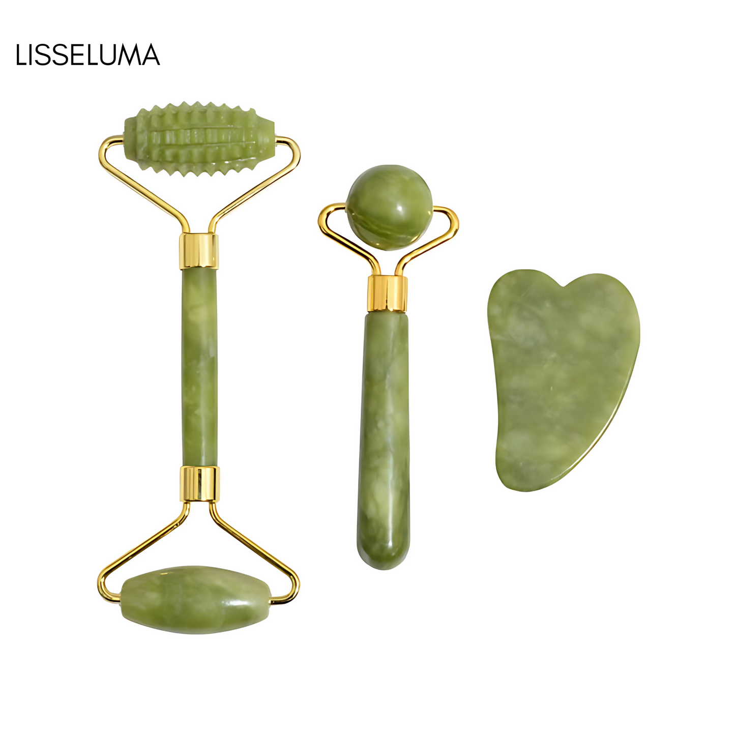 LISSELUMA Sweetheart Jade Massager Trio Set